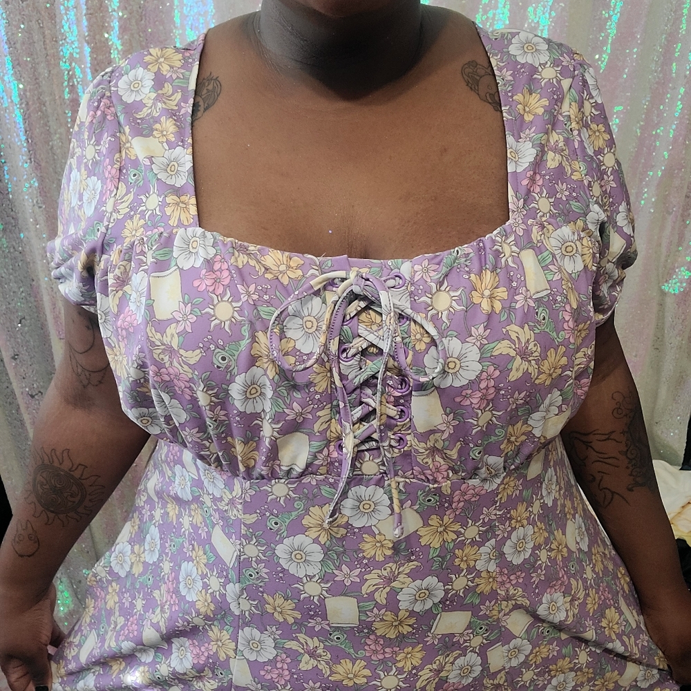 Tangled rapunzel dress hot topic her universe plus size 3